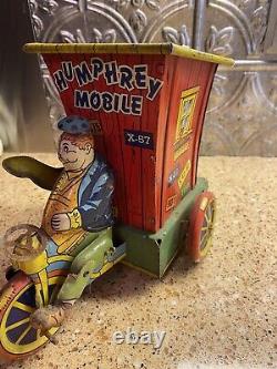 Wyandotte vintage Humphrey Mobile Wind Up Toy